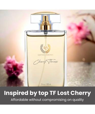 Cherry Throne Perfume Inspired by T F Lost Cherry - Cherry Cologne - Eau De Parfum Spray - Unisex Perfume for Women & Men - Luxury Perfume - 100 ml/3.4 fl. oz - Buy Online on GoSupps.com