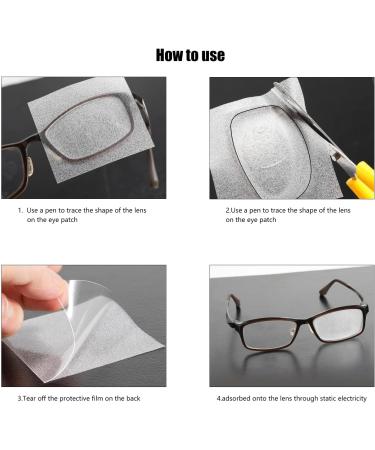 Translucent Eye Patch for Glasses - 6 Pack for Lazy Eye Amblyopia & Strabismus - Post-Surgery Solution - Buy Online on GoSupps.com