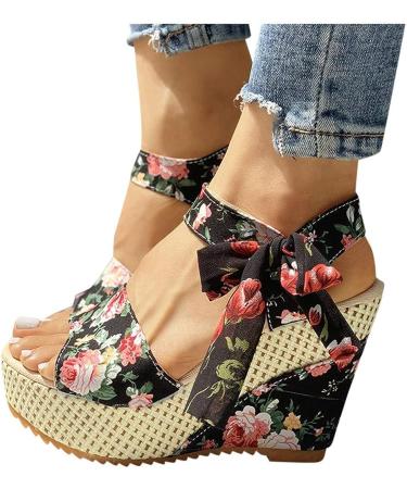 Pink Gladiator Platform Sandals for Women - Stylish Flat & Wedge Soled Summer Shoes - Buy Online on GoSupps.com
