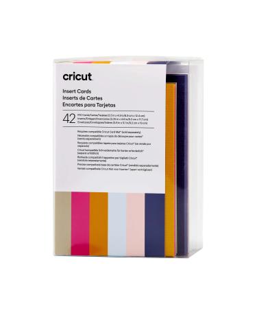 Cricut Insert Cards R10, Create Depth-Filled Birthday Cards, Thank You Cards, Custom Greeting Cards at Home, Compatible with Cricut Joy/Maker/Explore Machines, Sensei Sampler (42 ct)
