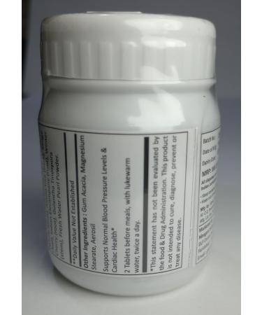 Ivy's Mukta Vati Herbal Tablets - Ayurvedic Formula for Heart Health - Buy Online on GoSupps.com