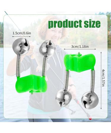 Honoson 200 Pcs Plastic Fishing Bells - Clip on Rod Alarm for Fish Bite Indicators - Buy Online on GoSupps.com