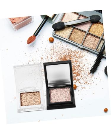  PAMINGONO 2-Piece Makeup Storage Box Set: Black and Transparent Boxes with Trays for Eyeshadows and Lipsticks - Practical for Organizing and Personalizing - Buy Online on GoSupps.com