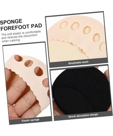 NOLITOY High Heel Socks & Insoles - 2 Pairs Seamless Forefoot Pads for Women | Comfort & Style for Fish Mouth Shoes - Buy Online on GoSupps.com