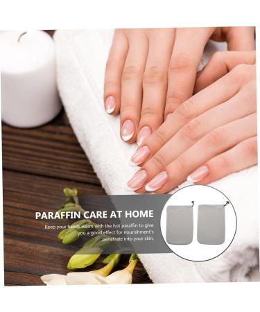 POPETPOP 5 Pairs Wax Thermal Insulation Gloves Wax Socks Paraffin Glove Dry Hand Gloves Work Gloves Paraffin Wax Mitten Cotton Miss Whitening Nursing Kit - Buy Online on GoSupps.com