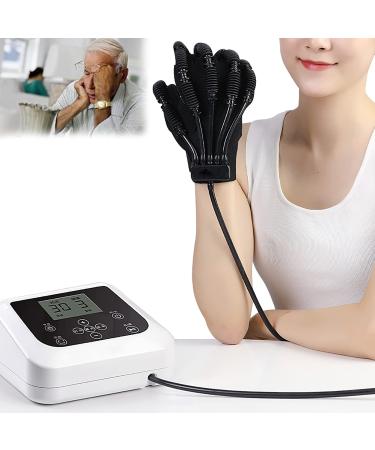 Tuning Fork Finger Flexion and Extension Exercise Rehabilitation Robot Exoskeleton Manual Training Finger Orthoses Left Large