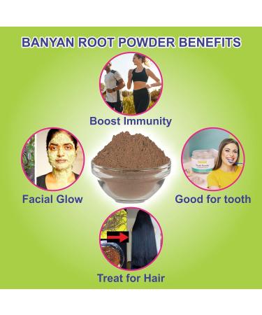NENA Natural Banyan Root Powder 500 Gm Pack of 1 - Buy Online on GoSupps.com