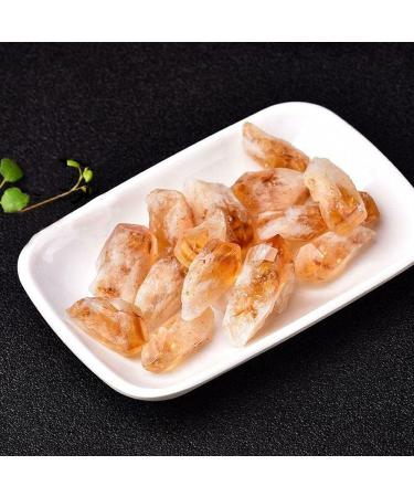 Natural Crystal Rough CrystalDecoration Natural Brazilian Rough Citrine Point Ore Raw QuartzCrystals Stones Jewelry Specimen Collection Home Decor Home Decor Beautiful Gifts (Size : 100g) - Buy Online on GoSupps.com