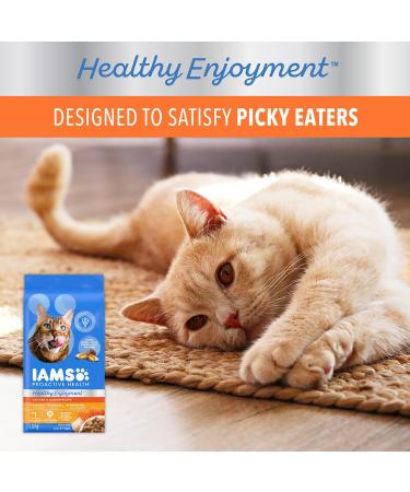 IAMS PROACTIVE HEALTH HEALTHY ENJOYMENT Adult Dry Cat Food Chicken & Salmon Recipe 1.36kg Bag 1.36 kg (Pack of 1) - Buy Online on GoSupps.com