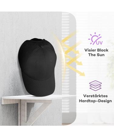 Keloyi Women's Adjustable Outdoor Baseball Cap - Vintage Leisure Hat with Ponytail Hole - Black - Buy Online on GoSupps.com