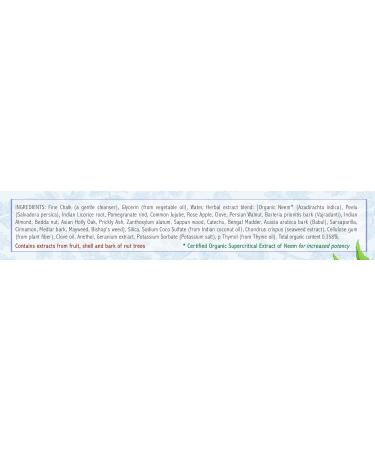 Auromere Ayurvedic Herbal Toothpaste Mint Free - Vegan Natural Non GMO Fluoride Free | Neem, Peelu | 4.16 oz (Pack of 4) - Buy Online on GoSupps.com