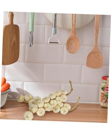 Alipis 12 Pcs Artificial Plants for Outdoors Garlic Hanging Artificial Home Decor Fake Carrots Vegetable Realistic Plant Indoor Artificial Trees for Outdoors Pendant Household White Child Whitex6pcs 11.45cmx6pcs - Buy Online on GoSupps.com