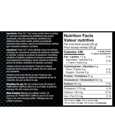 Buy BioX Power Whey Complex - 25-27g Protein 100% Pure Whey Rocky Road Flavor - 2lbs - International Shipping Available - Buy Online on GoSupps.com