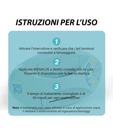 BIOSALUS LED Magnetic Therapy Device | Made in Italy | CE Medical Device for Home Use | Pain Relief for Knees Elbows & More - Buy Online on GoSupps.com