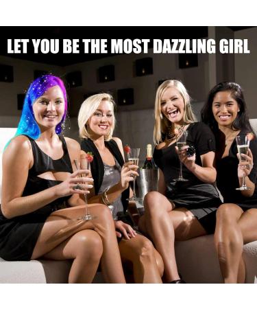 Hairdressing Spray Disposable Party Glitter Hair Color Hair Quick and Easy Color No Damage - Buy Online on GoSupps.com