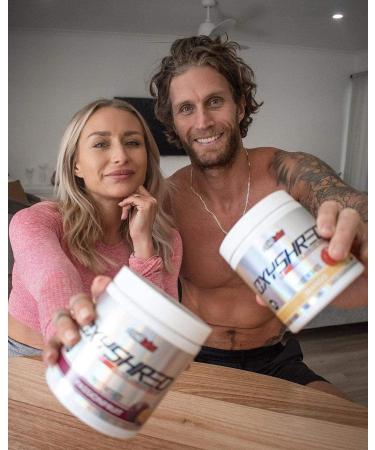 EHPlabs OxyShred Thermogenic Pre Workout Powder & Shredding Supplement - Preworkout for Men & Women Sugar Free Energy Powder with 150mg of Caffeine - Wild Melon 60 Servings - Buy Online on GoSupps.com