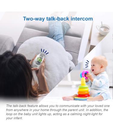VTech DM221-2 Audio Baby Monitor with 1,000 ft Range, Sound-Alert, Intercom, Night Light, 2 Parent Units - White - Buy Online on GoSupps.com