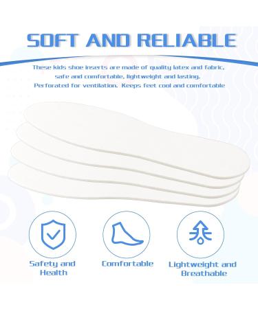 KALIONE Memory Foam Shoe Inserts - 2 Pairs Soft Insoles for Men Women & Kids - Breathable Replacement Pads for Sneakers & Flats (White - Buy Online on GoSupps.com