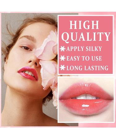2PCS Velvet Lip Stain Set Long Lasting Moisturizing Lip Gloss - Waterproof Liquid Lipstick Duo for Lip and Cheek Tint (03 & 04) - Buy Online on GoSupps.com