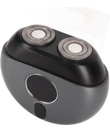 USB Rechargeable Electric Beard Trimmer - Portable Mini Travel Trimmer for Men (Grey) | Perfect for Facial & Chest Grooming - Buy Online on GoSupps.com