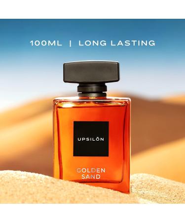 UP_SILON Golden Sand Men'S Liquid Perfume | Long Lasting Eau De Perfumes For Men | Luxury Premium Perfume For Men | Fresh & Powerful Fragrance | Travel Friendly Edp Perfume For Men (100 Ml) - Buy Online on GoSupps.com