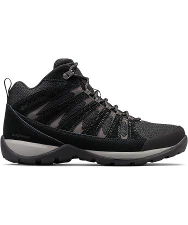 Columbia Men's Redmond V2 Mid Waterproof Hiking Boot Shoe 10 Black/Dark Grey - Buy Online on GoSupps.com