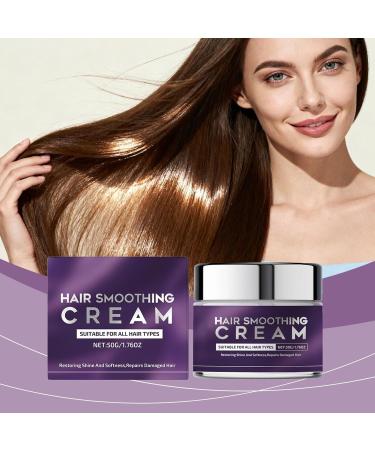 Baoqifong Smoothing hair care cream 50 g frizz control nourishing lotion for repair protection daily care shine protection and treatment - Buy Online on GoSupps.com