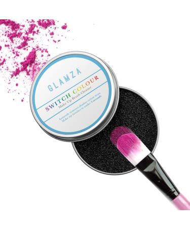 Glamza Make-Up Brush Cleaning Sponge | Switch Colors & Quick Clean for Brushes | Fast Eyeshadow Change - Buy Online on GoSupps.com