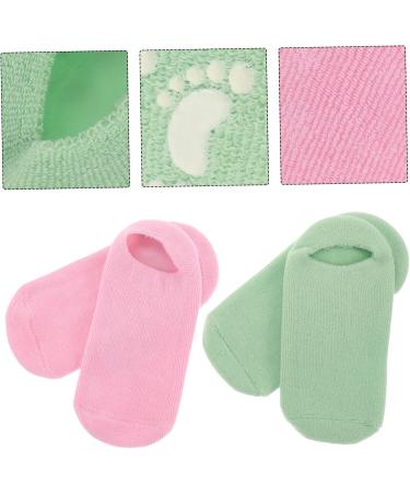  Didiseaon 4 Pieces Foot Mask Socks Revitalizing Socks Gel Spa Socks Hydrating Sock Moisturizing Leg Socks Rejuvenating Foot Cover Moisturizing Socks Lotion Socks Clothing Fabric Didiseaon - Buy Online on GoSupps.com