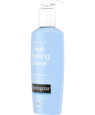 Neutrogena Fresh Foaming Facial Cleanser & Makeup Remover - 6.7 fl. oz | Non-Comedogenic, Hypoallergenic Daily Face Wash with Glycerin - Oil & Alcohol-Free Formula for Dirt, Oil & Waterproof Makeup Removal - Buy Online on GoSupps.com