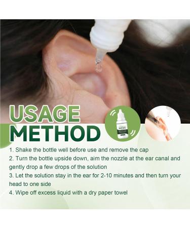Tinnitus Relief Drops Ear Ringing Relieving Relieves Tinnitus for Ear Health Care Ear Ringing Relief Drops Herbal Ear Ringing Relieving Drops Tinnitus Relief Drops for Ringing Ears Hearing Ear Drops - Buy Online on GoSupps.com
