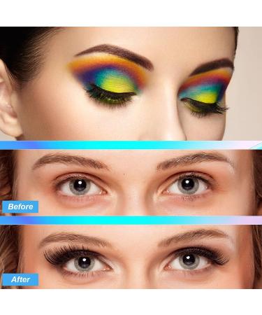 Magnetic Eyelashes and Eyeliner Kit - Natural Look, Reusable, Easy to Wear - 10 Pairs - Buy Online on GoSupps.com