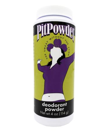 Pit Powder Deodorant for Women 4 Ounce Muddy H2O Etc The Sweat Without the Stink