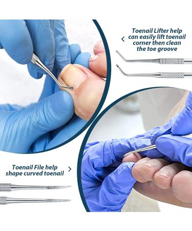 Teenitor Gel Nail Polish Remover Kit with Nail File and Buffer - Cuticle Nippers & Pusher - Toenail Lifter - Manicure Set - Buy Online on GoSupps.com