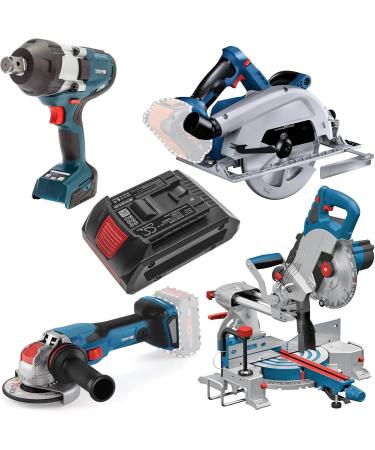 PRUVA 4000mAh Battery Compatible with Bosch GDS 18V-1050 H GKM 18V-Li & More | High Performance Cordless Tool Battery - Buy Online on GoSupps.com