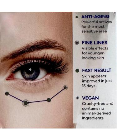 Delfanti-Milano Retinol Repair Eye Cream | Anti-Aging Fine Line Reduction | Fast Results | Vegan & Made in Italy | Shop Internationally - Buy Online on GoSupps.com