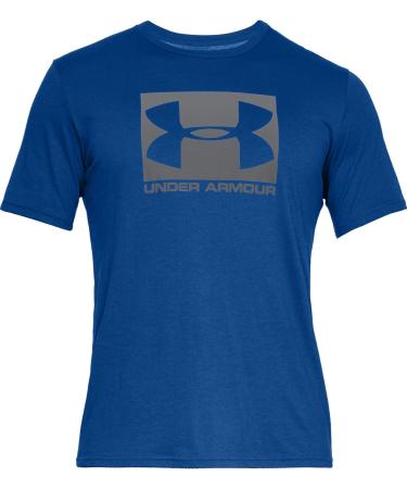 Under Armour Men's UA Boxed Sportstyle T-Shirt XL - Royal | Premium Quality & Worldwide Shipping - Buy Online on GoSupps.com
