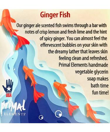 Primal Elements Ginger Fish Soap Loaf - 5 Pound | Best International Shipping eCommerce - Buy Online on GoSupps.com