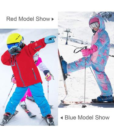 Thxtoms Children Ski Gloves | Winter Warm -15 | Windproof Waterproof | Thick Oxford Palm | Snowboard & Skiing | Girls 11-14 Black - Buy Online on GoSupps.com