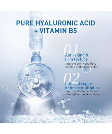 Hyalu B5 Serum & Botox Face Serum | Hyaluronic Acid with Vitamin B5 for Instant Tightening & Fine Line Reduction - 2 Pack - Buy Online on GoSupps.com
