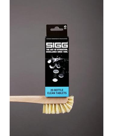 Sigg Bottle Clean Tablets - 20 Easy Cleaning Tablets for All Sigg Drinking Bottles | Quick & Effective Hand Washing Solution - Buy Online on GoSupps.com