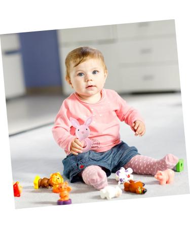 Garneck Plush Toys for Early Education - Pink Ring Shaker & Rattle for Newborns - Buy Online on GoSupps.com
