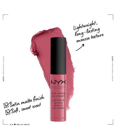 NYX Soft Matte Lip Cream in Montreal - Mauvey Pink Liquid Lipstick 0.27 oz - Buy Online on GoSupps.com