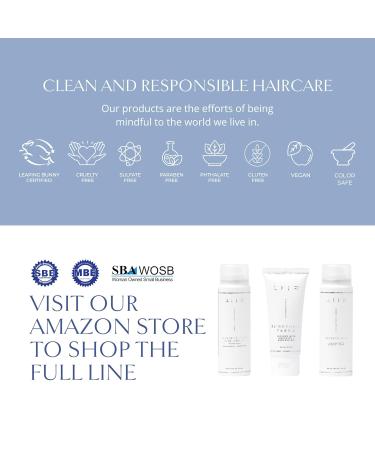 AIIR Professional Travel Size Haircare Bundle - Texture Spray Smoothing Cream Flexible Hold Hairspray & Travel Bag Vegan Hair Care Infused with Crystals Clean Beauty Travel Haircare Bundle - Buy Online on GoSupps.com