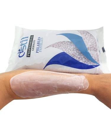 Dstil Professional Wax Wachsperlen - Crystal Jasmin Wax for Body Hair Removal | No Fleece Strips | 800g - Perfect for Smooth Skin - Buy Online on GoSupps.com
