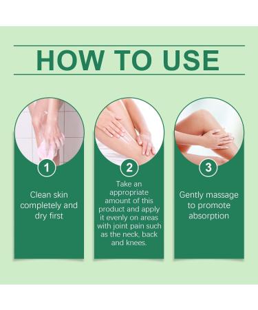  Jesshiny Leg and Foot Balm Soothing Joint Cream gentle and non-irritating miracle formula effectively relieves joint pain fast-absorbing moisturizing treatment - Buy Online on GoSupps.com