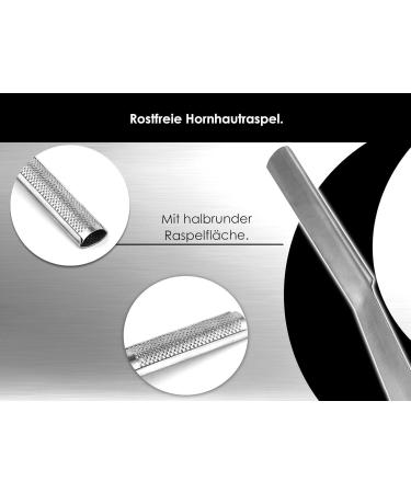 Premium Stainless Steel Callus Rasp & Remover - Effortless Foot Care | Worldwide Shipping - Buy Online on GoSupps.com