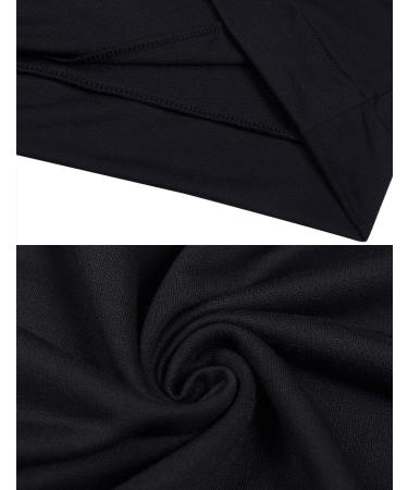 Lomon Men's Tank Top - Sleeveless Muscle Shirt & Fitness Hoodie with Cell Phone Pockets - Black XL | International Shipping Available - Buy Online on GoSupps.com