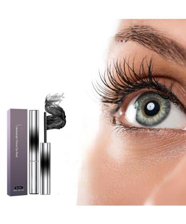 Black Curling Iron Mascara/Water Proof 3D Curling Iron Mascara/Long-lasting Curling Effect Easy to Clean/Gift for Mother Girl and Wife