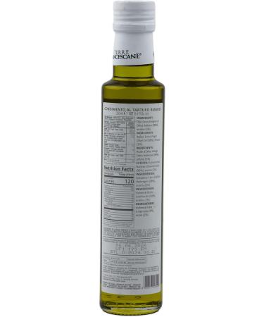 FRANCISCAN LANDS FoodUnited TERRE FRANCESCANE Truffle oil set 2 x 250 ml extra virgin olive oil with white and black truffle aroma premium truffle oil from Italy for gourmets in gourmet cuisine 1 - Buy Online on GoSupps.com